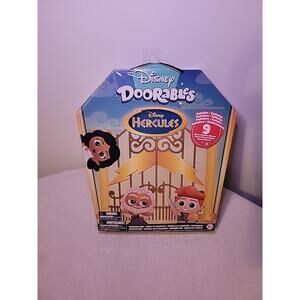 Disney Doorables Hercules Collection Peek 9 Exclusive Figures DENTED BOX